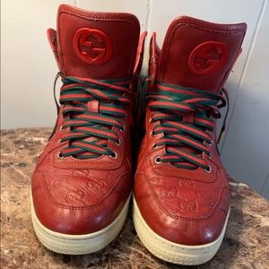 Men’s Red Gucci Shoes